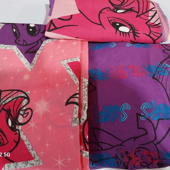 My Little Pony Super Stars Twin Sheet Set 3 PC - Picture 3 of 5